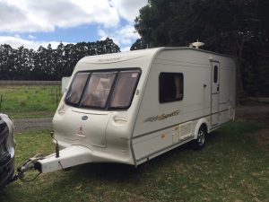*SOLD* 2005 Bailey Senator Vermont – 2 Berth with motor movers