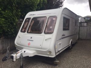 *SOLD* 2002 Compass Raylle – 2 berth with factory upgrades!